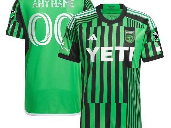 Austin FC adidas 2024 Las Voces Kit Authentic Custom Jersey - Green