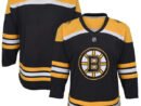 Boston Bruins Youth Home Replica Blank Jersey - Black