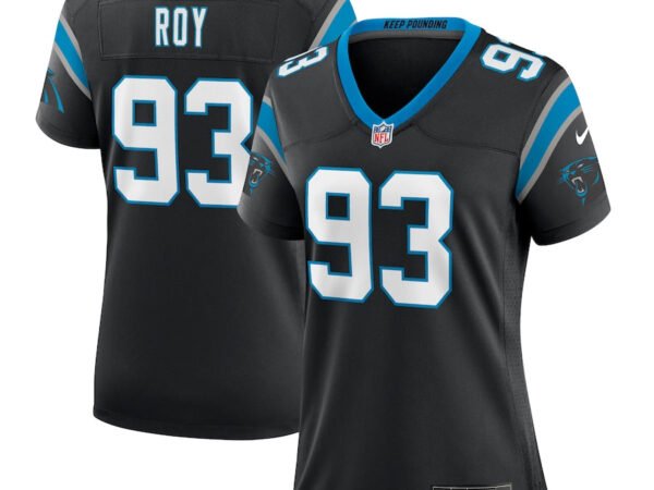 Bravvion Roy Carolina Panthers Nike Women's Team Game Jersey - Black