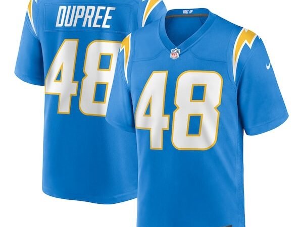 Bud Dupree Los Angeles Chargers Nike Team Game Jersey -  Powder Blue