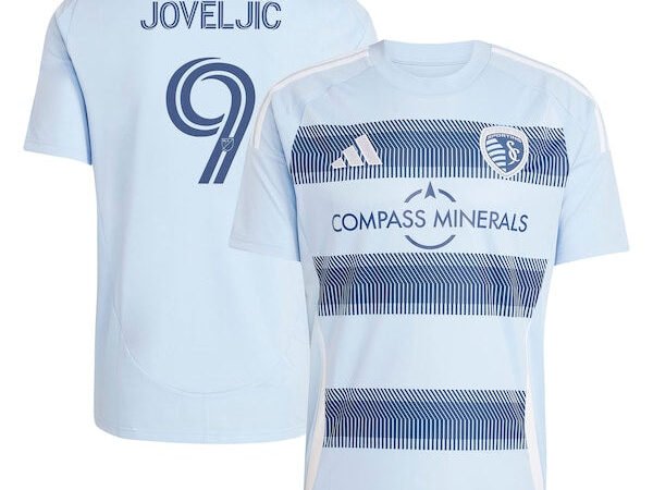 Dejan Joveljic Sporting Kansas City adidas 2025 One KC Replica Player Jersey - Light Blue