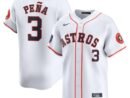 Jeremy Peña Houston Astros Nike 2024 MLB World Tour Mexico City Series Home Limited Player Jersey - White