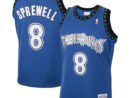 Latrell Sprewell Minnesota Timberwolves 2001/02 Hardwood Classics Swingman Jersey - Blue