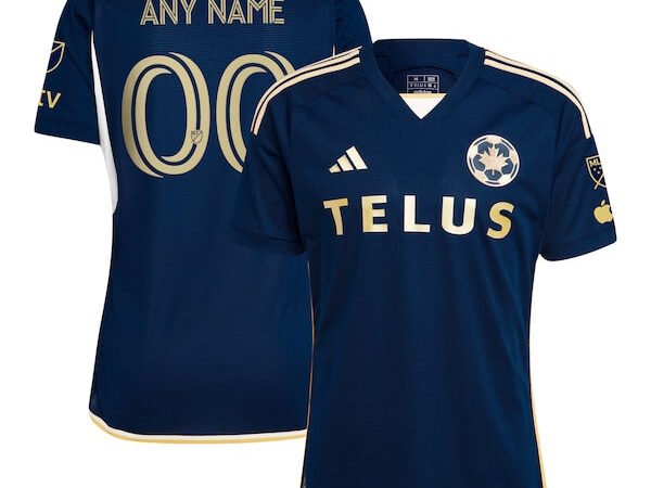 Vancouver Whitecaps FC adidas 2024 The 50 Authentic Custom Jersey - Navy