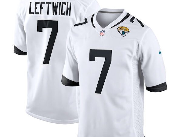 Byron Leftwich Jacksonville Jaguars Nike Retired Player Game Jersey - White/Teal