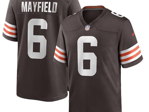 Baker Mayfield Cleveland Browns Nike Game Player Jersey - Brown/White
