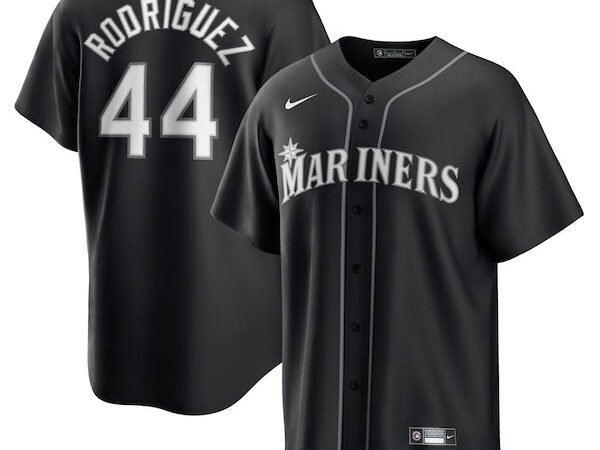 Julio Rodríguez Seattle Mariners Nike Lights Out Replica Player Jersey - Black