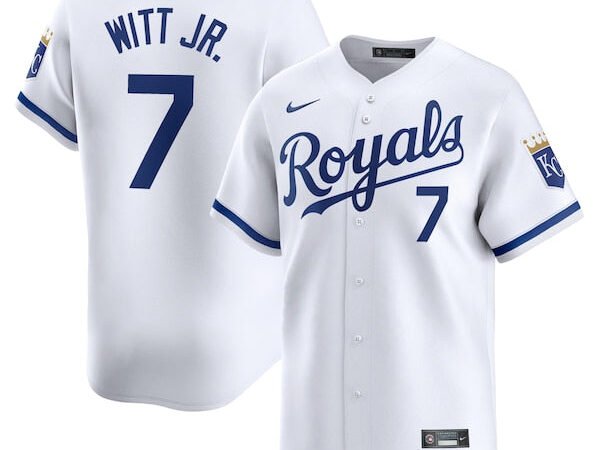Bobby Witt Jr. Kansas City Royals Nike Home Limited Player Jersey - White