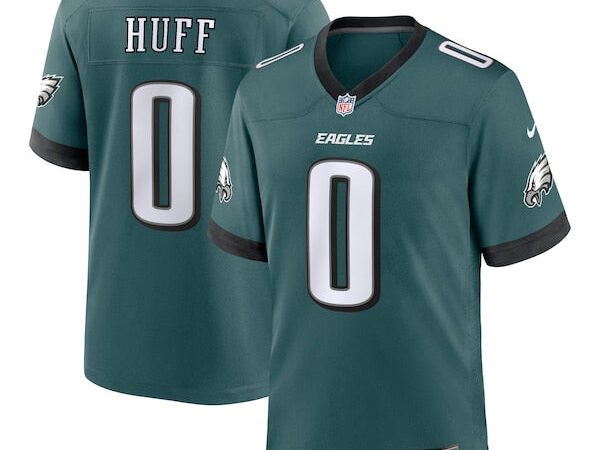Bryce Huff Philadelphia Eagles Nike Game Player Jersey - Midnight Green