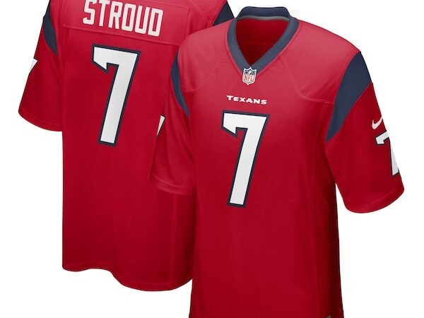 CJ Stroud Houston Texans Nike 2023 NFL Draft First Round Pick Alternate Game Jersey - Red/Navy/White
