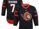 Brady Tkachuk Ottawa Senators Youth 2020/21 Home Replica Player Jersey - Black