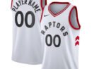 Toronto Raptors Nike 2020/21 Swingman Custom Jersey - Association Edition - White