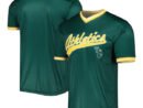 Oakland Athletics Stitches Cooperstown Collection Team Jersey - Green