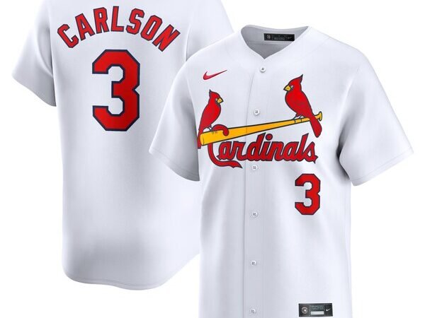 Dylan Carlson St. Louis Cardinals Nike Home Limited Player Jersey - White