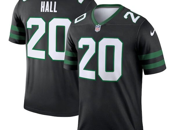 Breece Hall New York Jets Nike Alternate Legend Jersey - Legacy Black