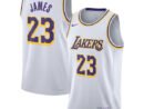 LeBron James Los Angeles Lakers Nike Unisex Swingman Jersey - Association Edition - White/Gold