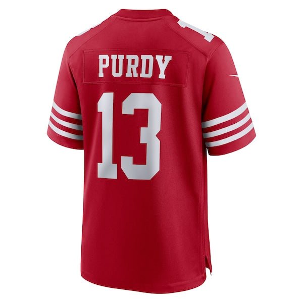 Brock Purdy San Francisco 49ers Nike Super Bowl LVIII Game Jersey - Scarlet