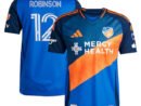 Miles Robinson FC Cincinnati adidas 2025 Orange and Blue Legacy Kit Authentic Player Jersey - Blue