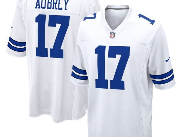 Brandon Aubrey Dallas Cowboys Nike Game Jersey - White