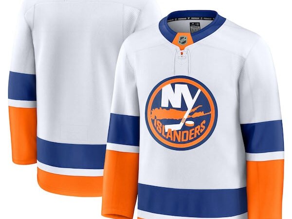 New York Islanders Away Premium Jersey - White/Royal