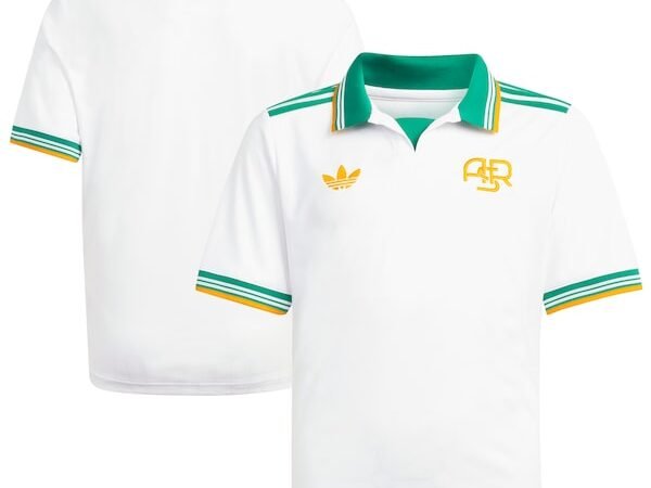 AS Roma adidas Youth 2025/26 Third Replica Jersey - White/Red