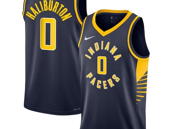 Tyrese Haliburton Indiana Pacers Nike Youth Swingman Jersey - Icon Edition - Navy