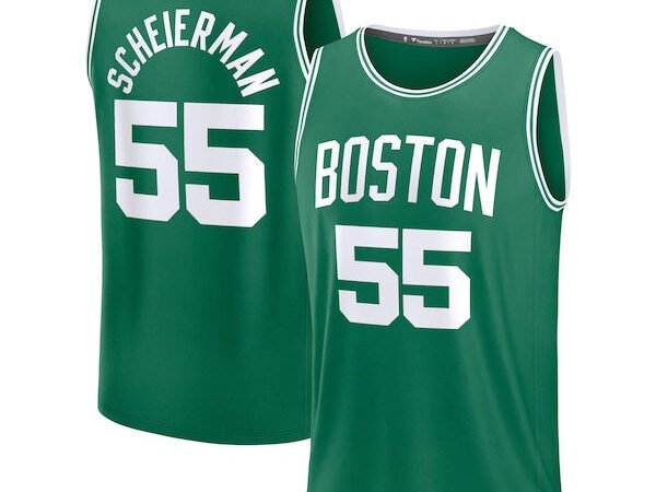 Baylor Scheierman Boston Celtics  Youth 2024 NBA Draft Fast Break Player Jersey - Icon Edition - Kelly Green