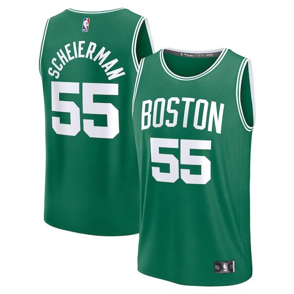 Baylor Scheierman Boston Celtics Youth 2024 NBA Draft Fast Break Player Jersey - Icon Edition - Kelly Green