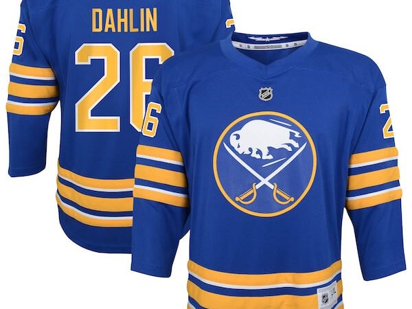 Rasmus Dahlin Buffalo Sabres Youth Home Replica Player Jersey - Navy/Royal