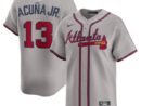 Ronald Acuña Jr. Atlanta Braves Nike Road Limited Player Jersey - Gray