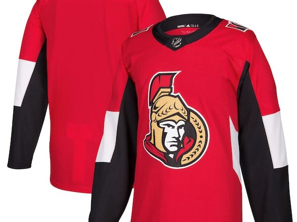Ottawa Senators adidas Home Authentic Blank Jersey - Red