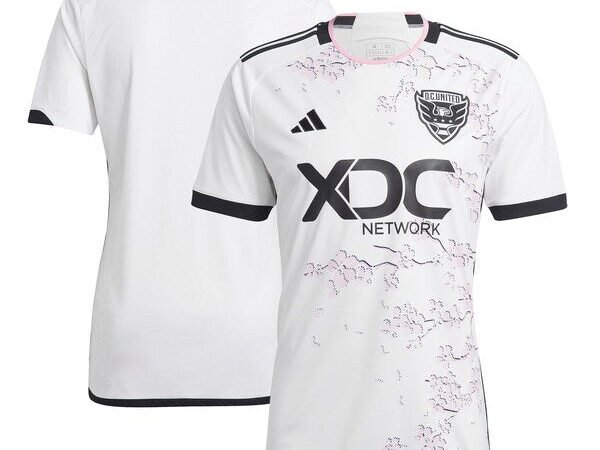D.C. United adidas 2024 The Cherry Blossom Kit Replica Jersey - White