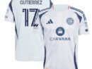 Brian Gutierrez Chicago Fire adidas 2025 The Municipal Kit Authentic Player Jersey - Light Blue