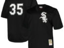 Frank Thomas Chicago White Sox Profile Big & Tall Cooperstown Collection Mesh Batting Practice Jersey - Black/Kelly Green