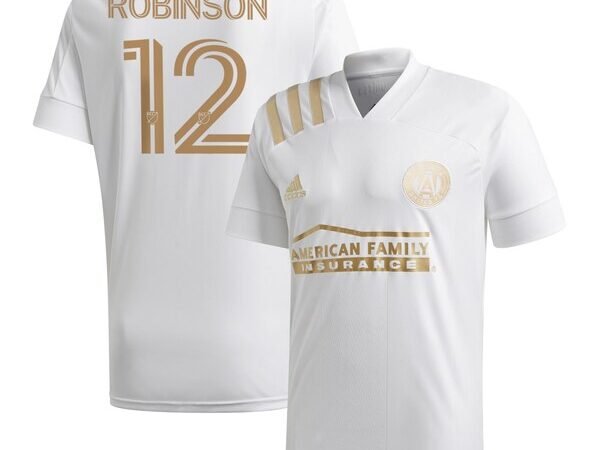 Miles Robinson Atlanta United FC adidas 2020 King's Replica Jersey - White