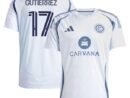 Brian Gutierrez Chicago Fire adidas 2025 The Municipal Kit Replica Player Jersey - Light Blue