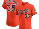 Adley Rutschman Baltimore Orioles Nike Alternate 2 Elite Jersey - Orange/White/Black