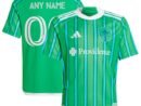 Seattle Sounders FC adidas Youth 2024 The Anniversary Kit Replica Custom Jersey – Green