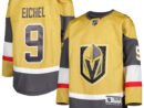 Jack Eichel Vegas Golden Knights Youth Home Premier Player Jersey - Gold