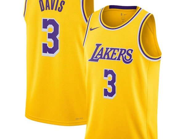 Anthony Davis Los Angeles Lakers Nike Unisex Swingman Jersey - Icon Edition - Gold