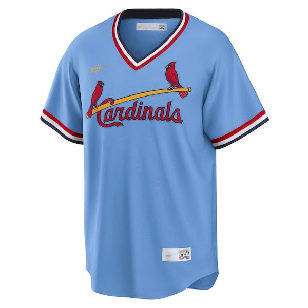 Ozzie Smith St. Louis Cardinals Nike Road Cooperstown Collection Player Jersey - Light Blue