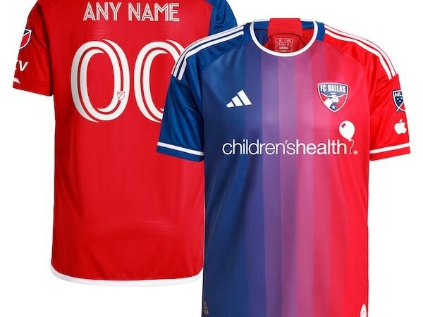 FC Dallas adidas 2024 After Burner Authentic Custom Jersey – Navy