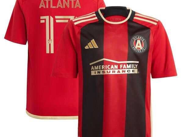 Atlanta United FC adidas Youth 2024 The 17s' Kit Replica Jersey - Black