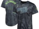 Shane McClanahan Tampa Bay Rays Nike Youth 2024 City Connect Limited Player Jersey - Charcoal