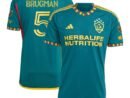 Gastón Brugman LA Galaxy adidas 2024 LA Kit Authentic Player Jersey - Green