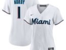 Connor Norby Miami Marlins Nike Women's Home Replica Jersey - White