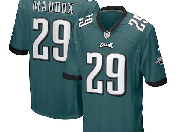 Avonte Maddox Philadelphia Eagles Nike Game Jersey - Midnight Green