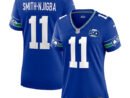Jaxon Smith-Njigba Seattle Seahawks Nike Women's Alternate 2 50th Season Game Jersey - Royal/College Navy