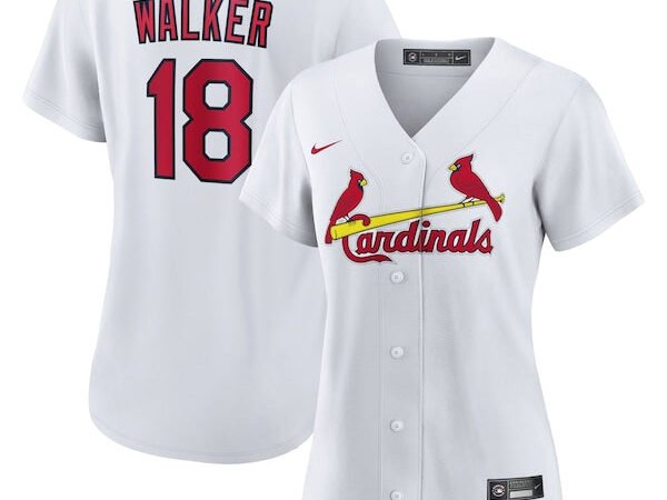 Jordan Walker St. Louis Cardinals Nike Women's Home Replica Jersey - White