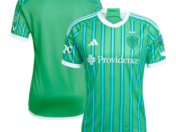 Seattle Sounders FC adidas 2024 The Anniversary Kit Authentic Jersey – Green